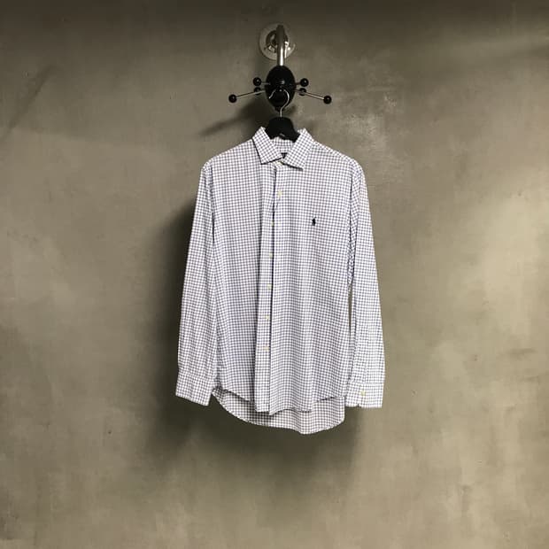 폴로 랄프로렌 체크 셔츠 M