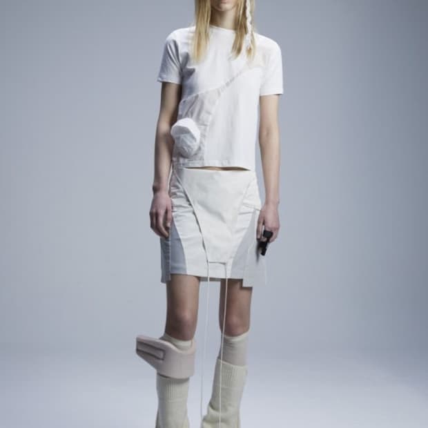 오호스 매쉬스커트 M