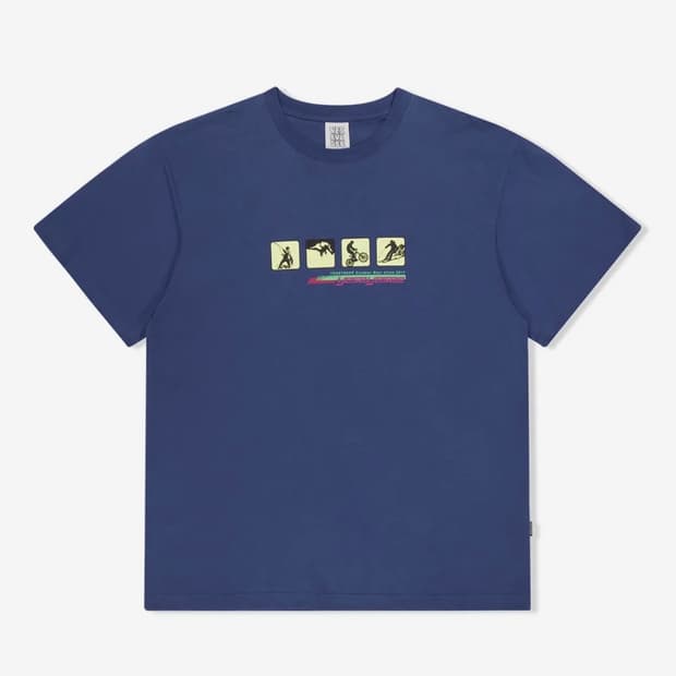 Y.E.S Outdoor Tee Cobalt Blue 예스아이씨 반팔