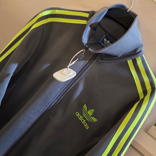 Adids 아디다스 그레이 네온져지