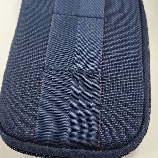 Briefing x Beams 브리핑 빔즈 지갑 네이비