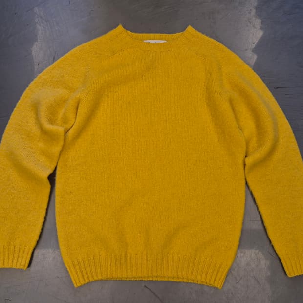 할리오브스코틀랜드 쉐기독 니트