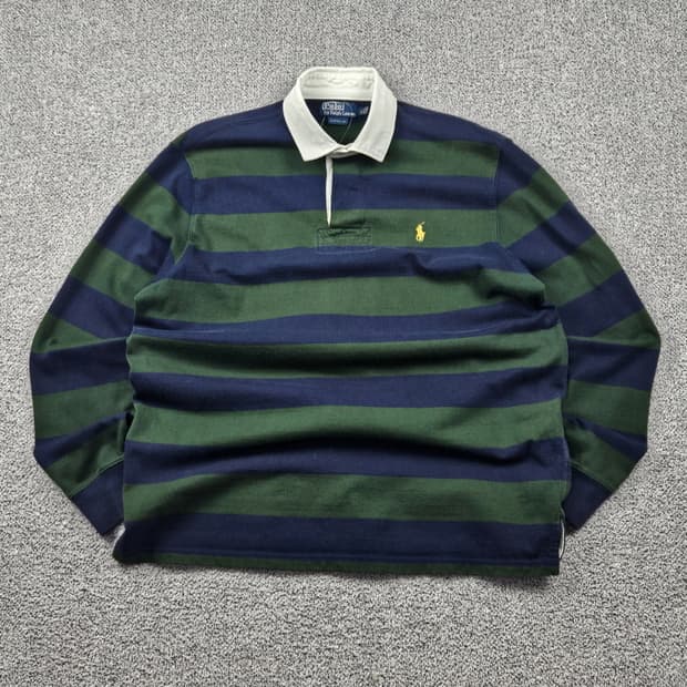 폴로랄프로렌 럭비티셔츠 ( XL ) / 9576