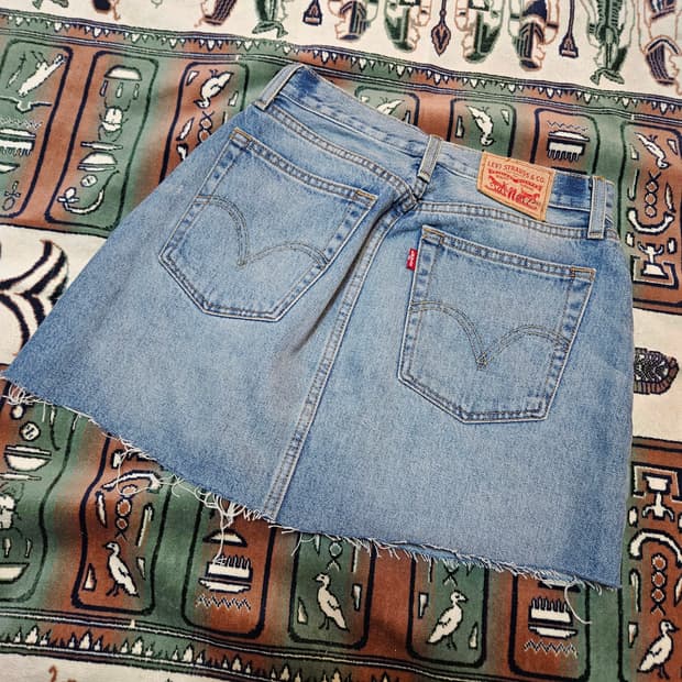 리바이스(Levis) 데님 커스텀 미니 스커트 27