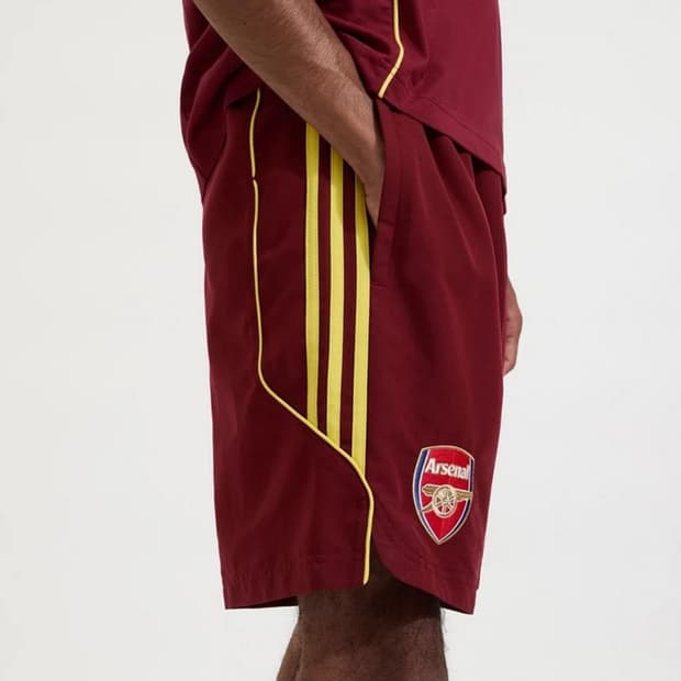 아스날 아디다스 UBP 트랙 숏팬츠