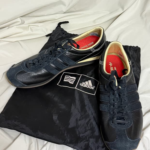 아디다스 x 웨일스 보너 컨트리 코어 블랙