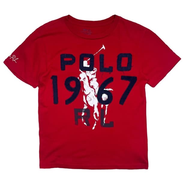 RALPH LAUREN 프린팅 티셔츠