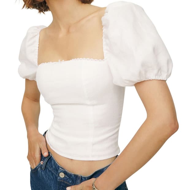 Reformation Marella 블라우스