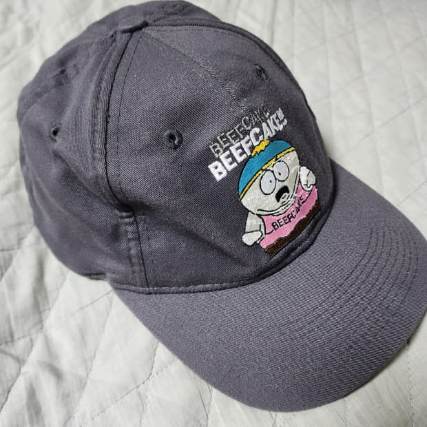 [OS] 90s 사우스파크 프로모 beef cake 에릭 카트멘 볼캡