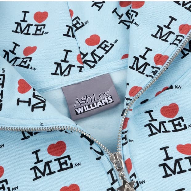 애슐리 윌리엄즈 후드집업 (I HEART ME BUTTERFLY )