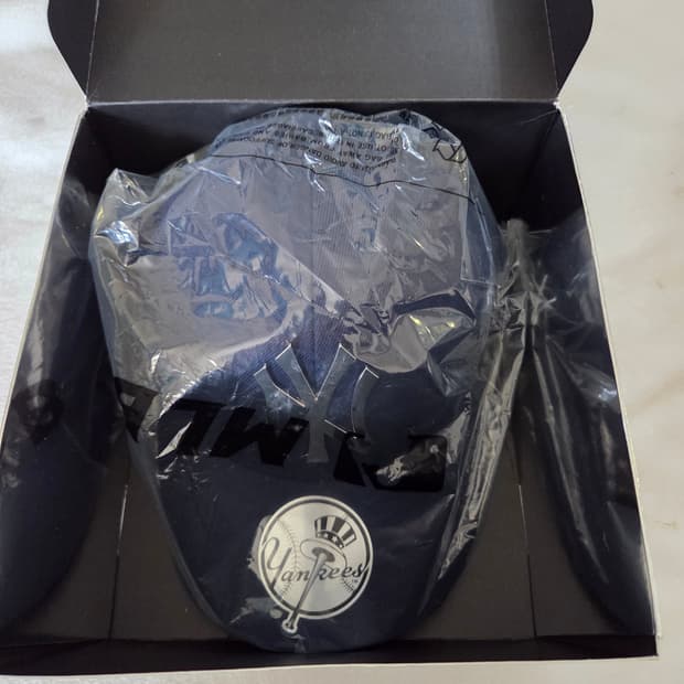 MLB 카리나 익스클루시브 스트럭쳐 볼캡 뉴욕 양키스 네이비