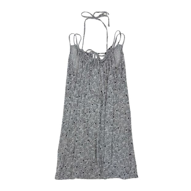Hysteric Glamour Skull Halter Dress