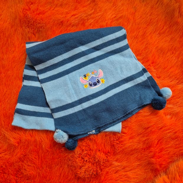 Disney 디즈니 스티치 목도리 머플러