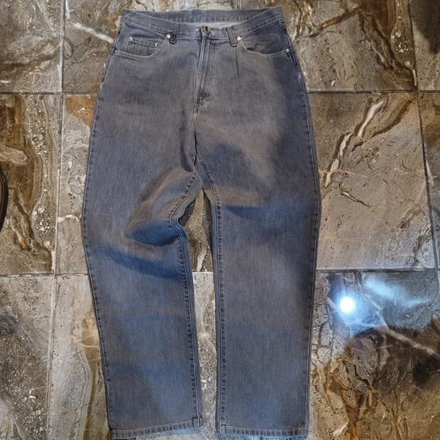 더블알엘 흑청 (다크그레이) 데님팬츠 