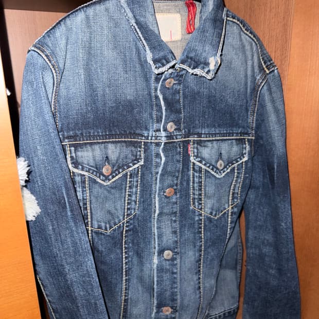 리바이스 레드루프 빈티지 청자켓