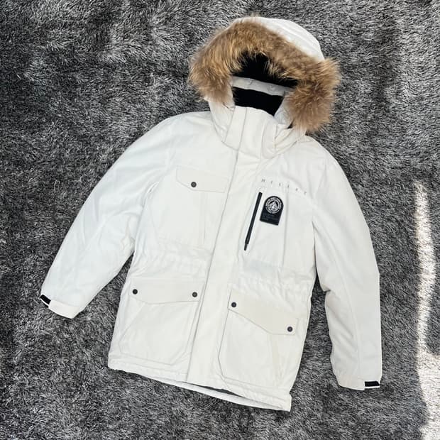 밀레 덕다운 사파리 패딩 (100)