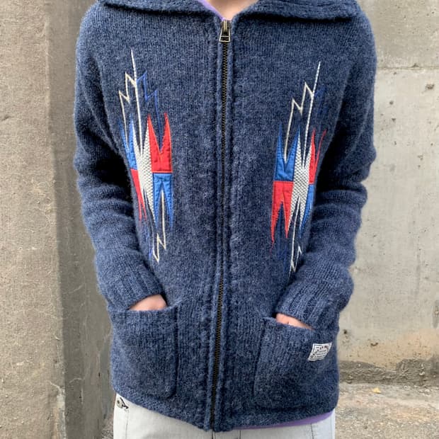 데우스 노르딕 집업 가디건