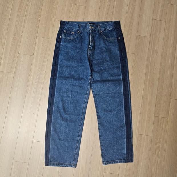 31 40 새제품) 버쉬카 사이드 라인 데님 청바지 남자 바지