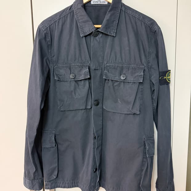 스톤아일랜드 워싱 오버셔츠 L