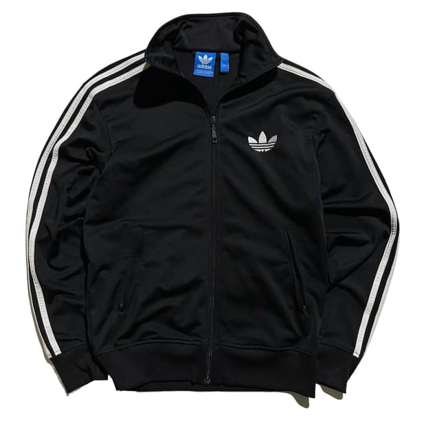 아디다스 파이어버드 져지 트랙탑 자켓 블랙