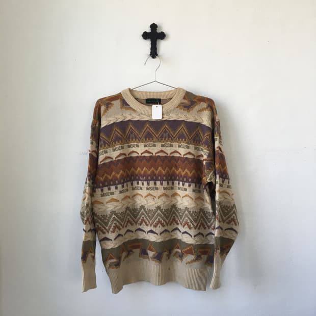 cable pattern knit