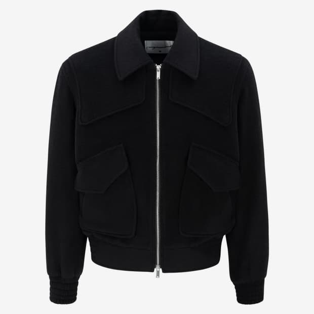 언지미크 ANGORA WOOL BLOUSON 자켓  팝니다