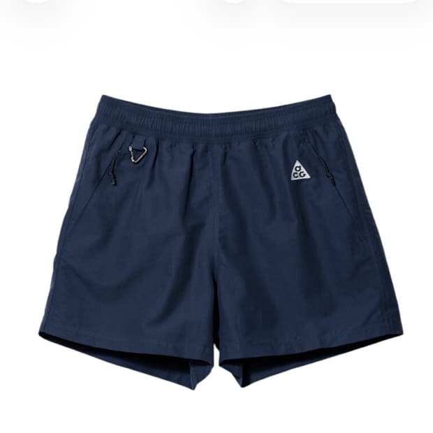 나이키 ACG 레저브와 고트 쇼츠 썬더 블루 서밋 화이트 아시아 L