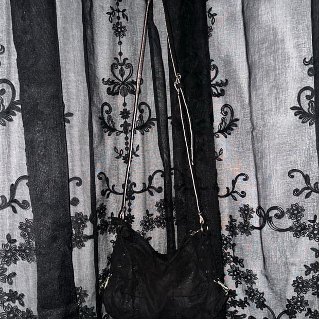 Lovely black cross bag