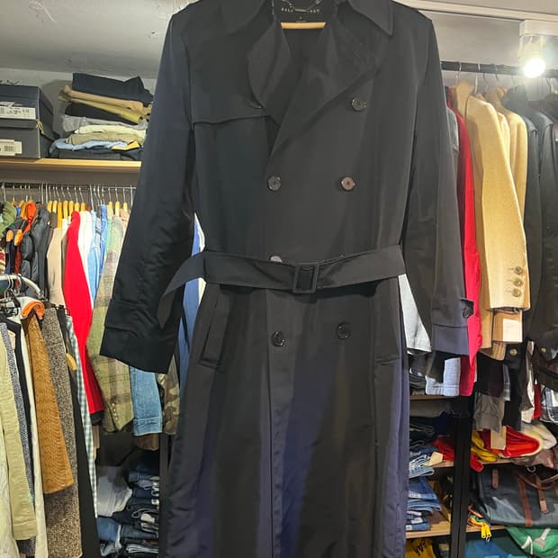 랄프로렌 여성 더블 트렌치코트 (사이즈 4)