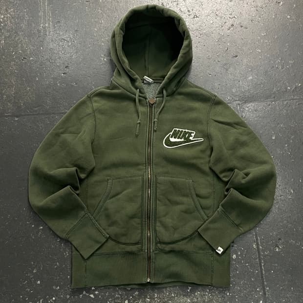 100 나이키 올드스쿨 빅로고 후드집업 