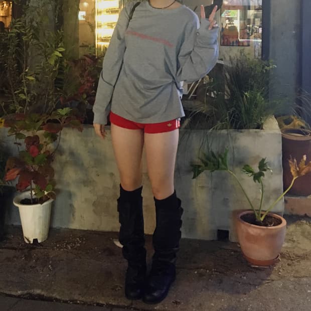 아이다스 니트 바지