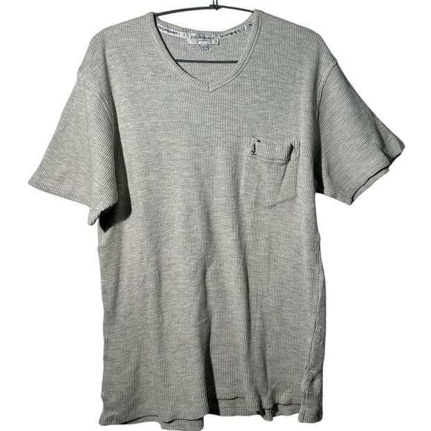 yves saint laurent pour homme 와플 반팔티셔츠