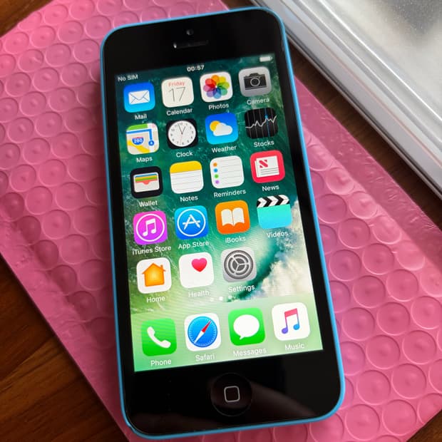 [5월6일 예약판매분] 아이폰 5c 블루 32기가 #1369