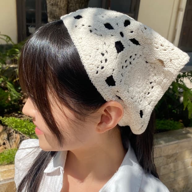 브랜디멜빌 니트 반다나