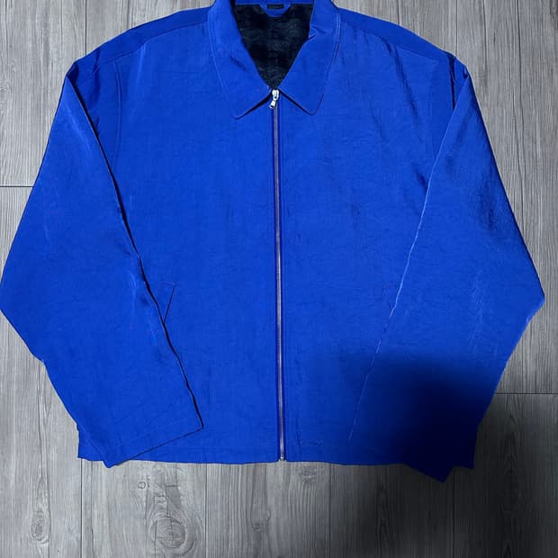 스투시 SS 링크 나일론 클럽 자켓 로얄 XXL