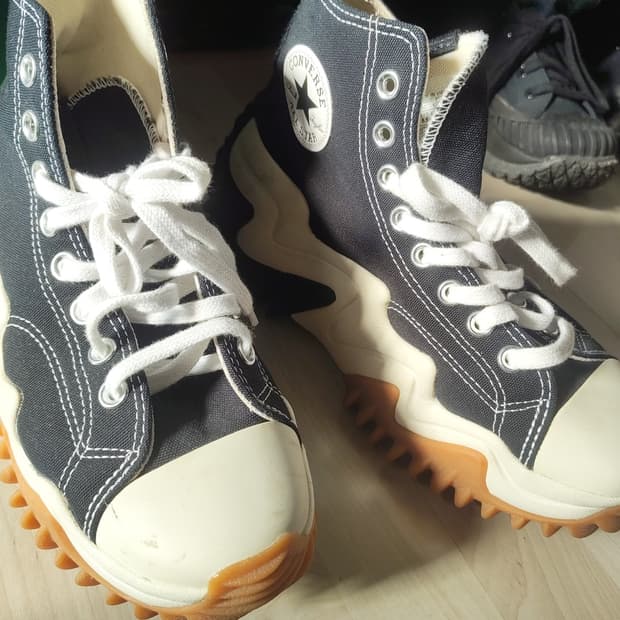 컨버스 런스타 모션 하이 블랙 250