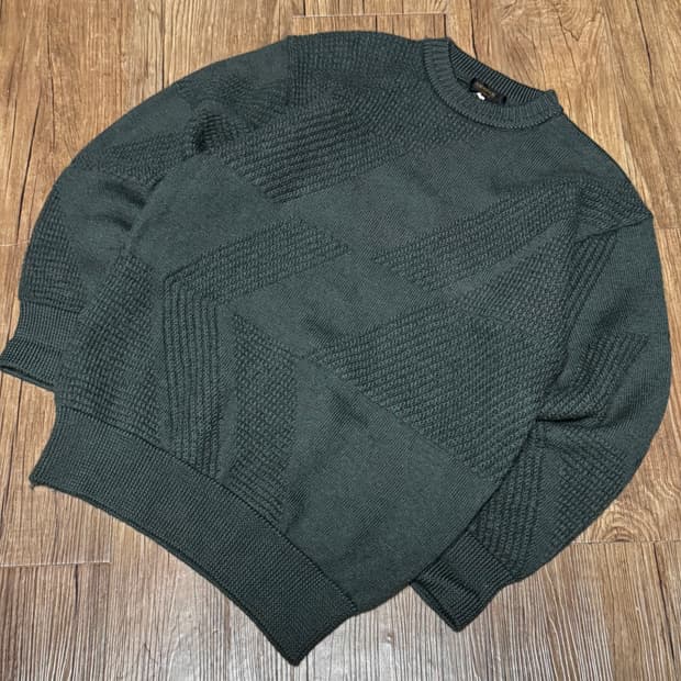 Anderson 앤더슨 빈티지 입체 패턴 니트 스웨터