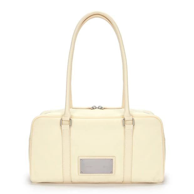 마뗑킴 스포티 토트백 크림