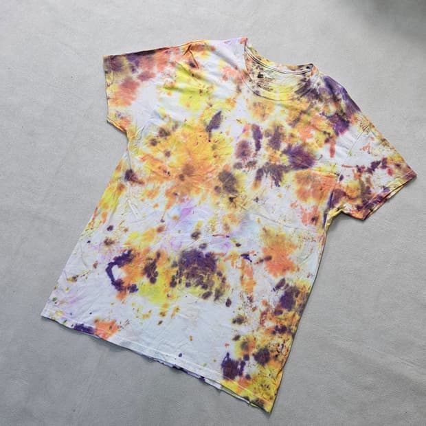 XL 헤인즈 타이다이 반팔티 0401Y