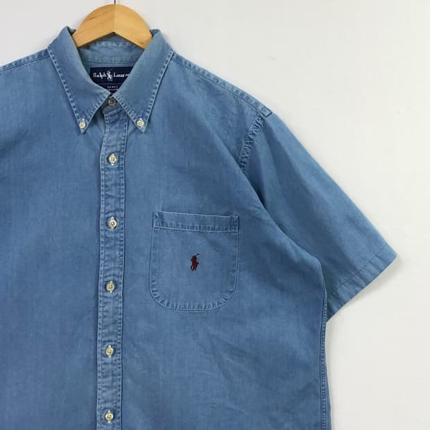105 폴로 데님 셔츠