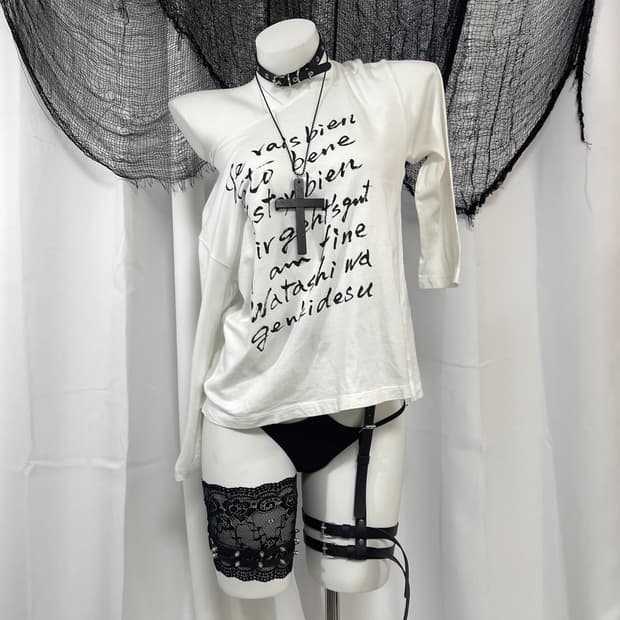 lettering t-shirt