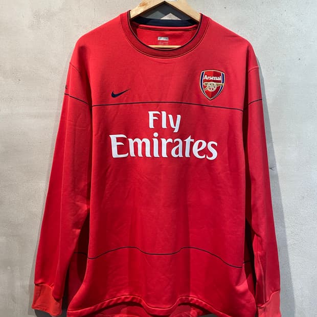 08-09 아스날 트레이닝 긴팔 유니폼