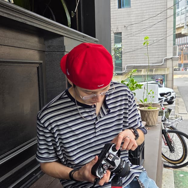 백산 하쿠산 아나아키 M 투명 무테 안경