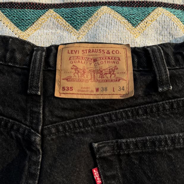 90‘s유럽한정모델 535 유로핏 스트레이트 레그 38/34