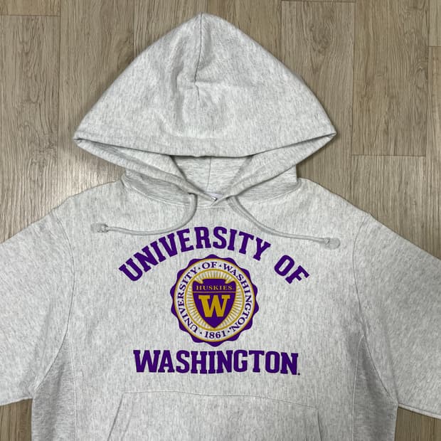 100) 00s 챔피온 리버스위브 미대학 워싱톤 후디(RRL&LVC&폴로