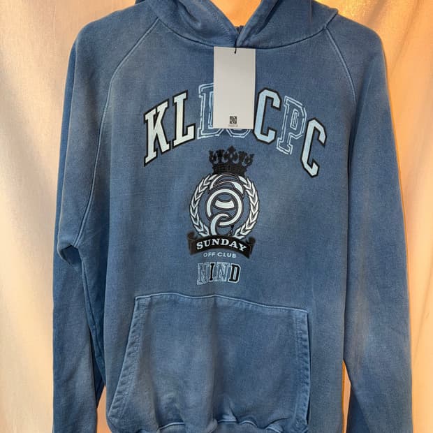 (새상품) SUNDAYOFFCLUB 선데이오프클럽 후드티 size 2