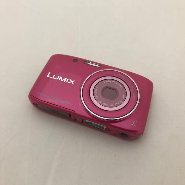 파나소닉 루믹스 lumix DMC-S2 빈티지 디카 카메라 핑크