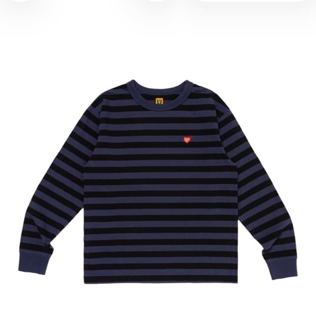 휴먼메이드 스트라이프 롱슬리브