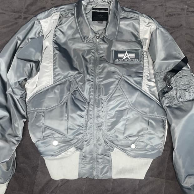 산산기어 X 알파인더스트리 ma-1 (2size)