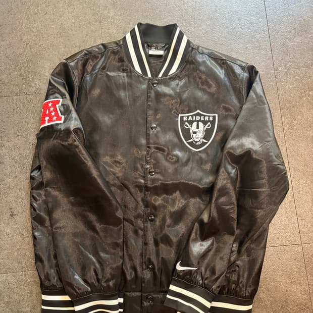 나이키 nfl 레이더스 점퍼